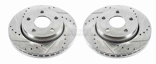 PowerStop Evolution Drilled and Slotted Rotors for 2007-2017 WRANGLER, 2018 WRANGLER JK - AR-8780XPR PowerStop Autoparts