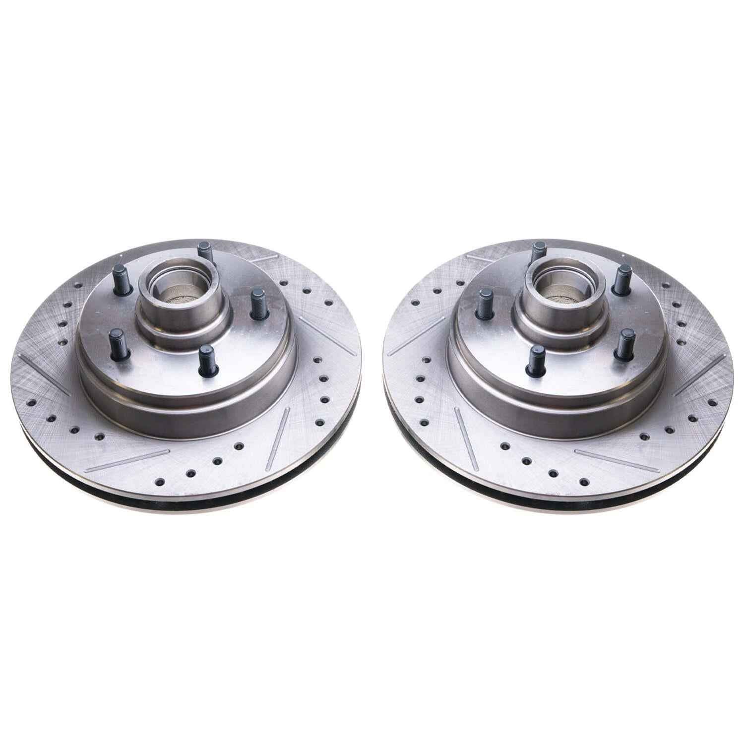 PowerStop Evolution Drilled and Slotted Rotors AR8212XPR