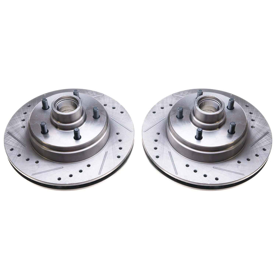 PowerStop Evolution Drilled and Slotted Rotors AR8212XPR