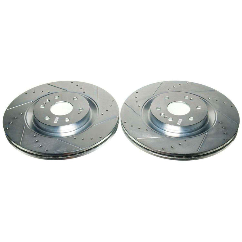 PowerStop Evolution Drilled and Slotted Rotors for 2023-2024 SILVERADO 1500, 2021-2024 TAHOE - AR82209XPR PowerStop Autoparts