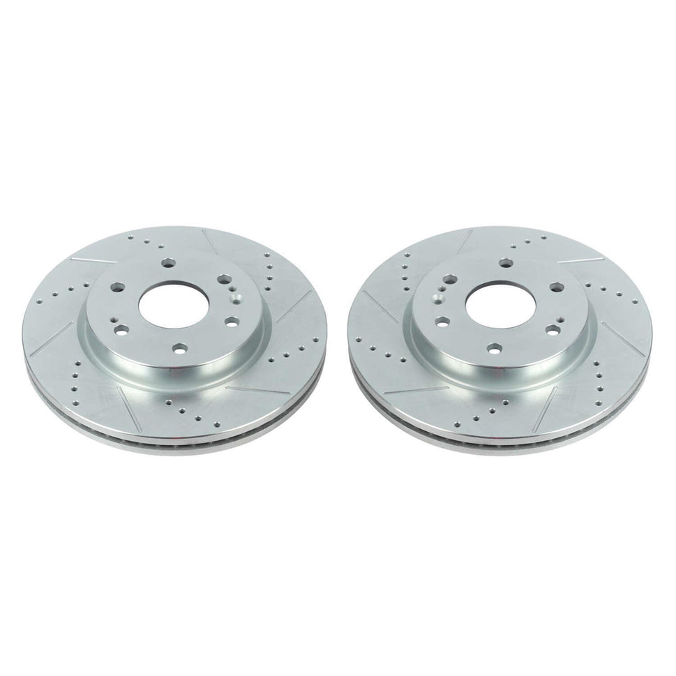 PowerStop Evolution Drilled and Slotted Rotors AR84103XPR
