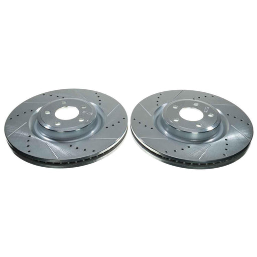 PowerStop Evolution Drilled and Slotted Rotors for 2020-2025 POLICE INTERCEPTOR UTILITY, EXPLORER, 2020-2023 AVIATOR - AR85206XPR PowerStop Autoparts