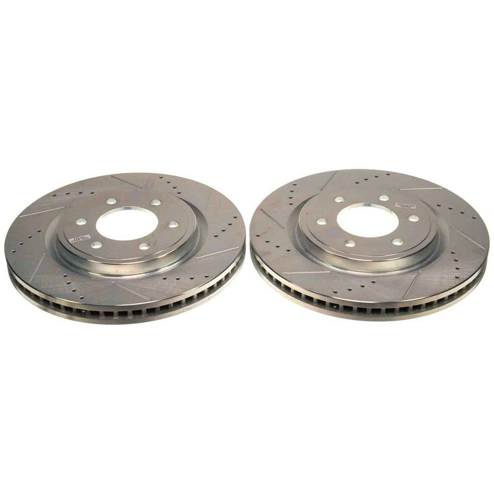 PowerStop Evolution Drilled and Slotted Rotors AR85207XPR