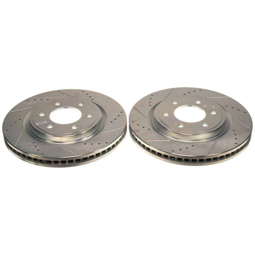 PowerStop Evolution Drilled and Slotted Rotors AR85207XPR PowerStop Autoparts