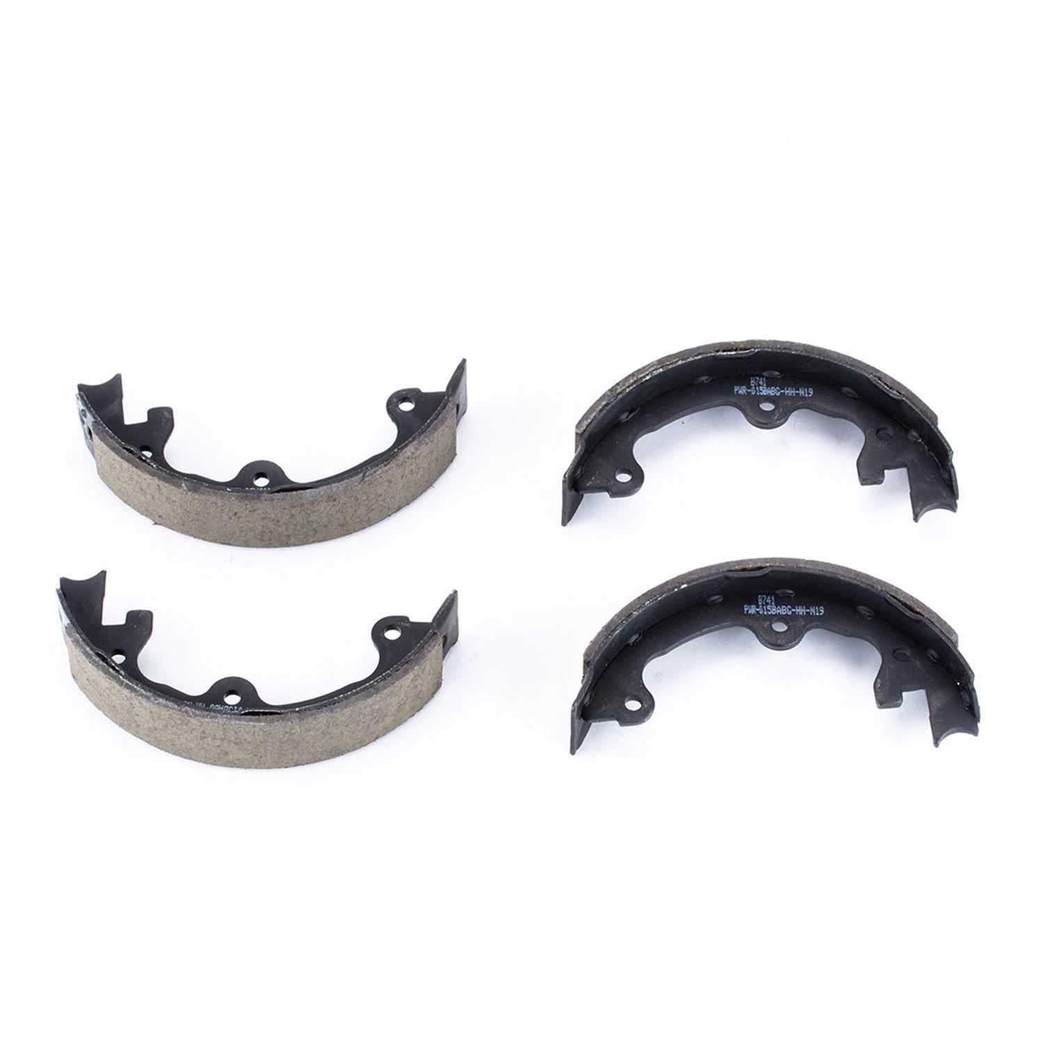 PowerStop Autospecialty Stock Replacement Brake Shoes for 1965-1982 CORVETTE - B741