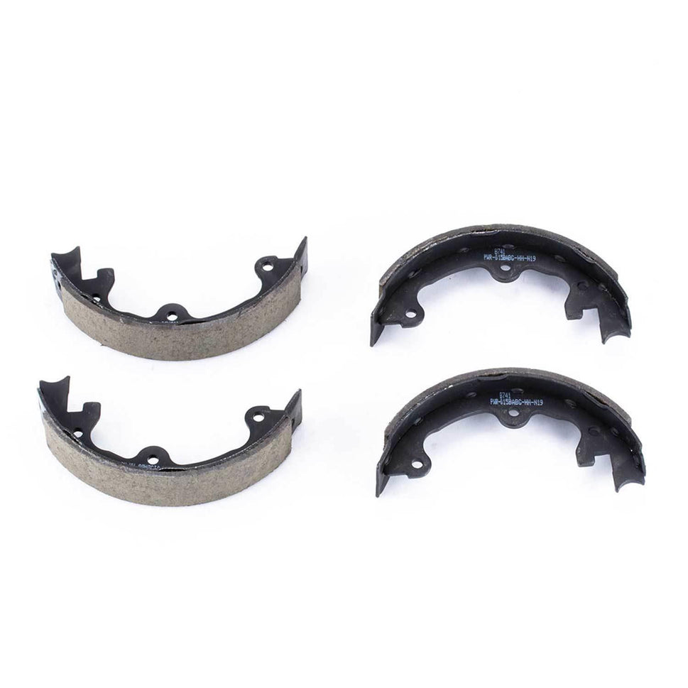 PowerStop Autospecialty Stock Replacement Brake Shoes for 1965-1982 CORVETTE - B741
