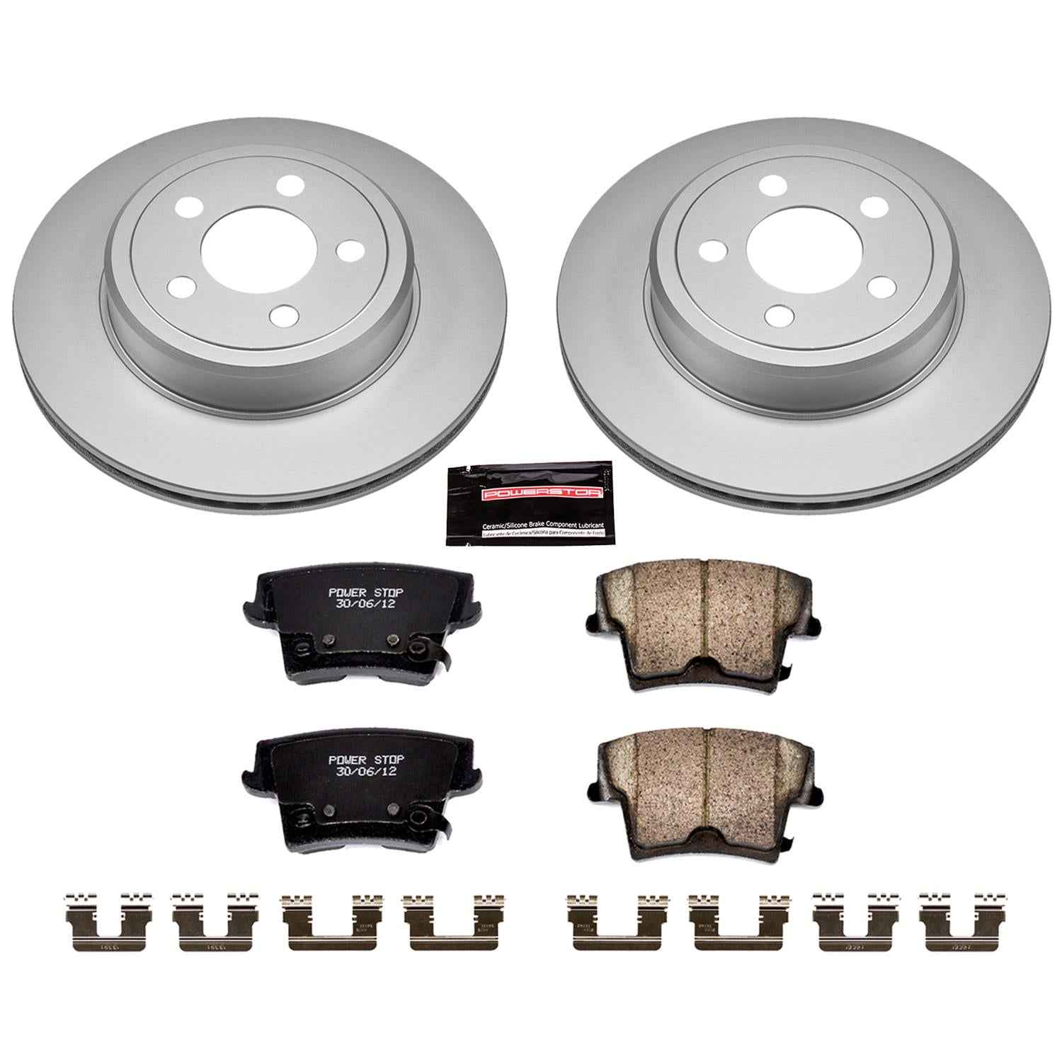 PowerStop Z17 Evolution Plus GEOMET Coated Brake Kits CRK1720