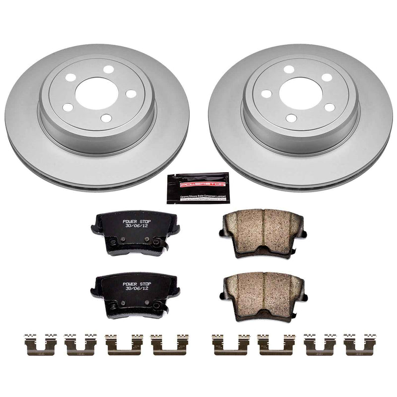PowerStop Z17 Evolution Plus GEOMET Coated Brake Kits CRK1720 PowerStop Autoparts