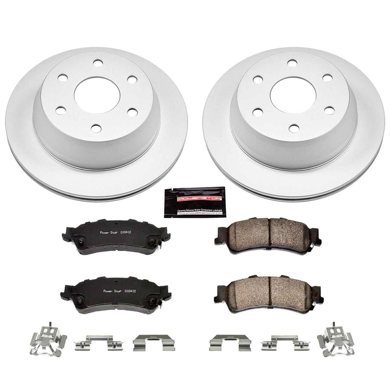 PowerStop Z17 Evolution Plus GEOMET Coated Brake Kits CRK2018 PowerStop Autoparts