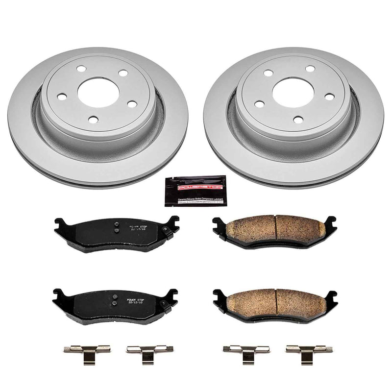 PowerStop Z17 Evolution Plus GEOMET Coated Brake Kits CRK2172 PowerStop Autoparts