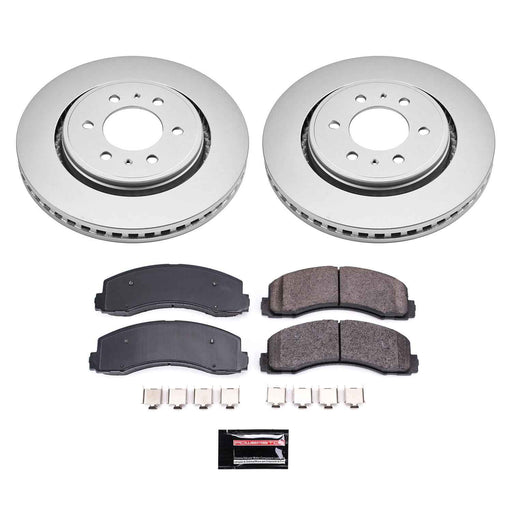 PowerStop Z17 Evolution Plus GEOMET Coated Brake Kits for 2010-2021 EXPEDITION, NAVIGATOR, 2010-2020 F-150 - CRK3167 PowerStop Autoparts