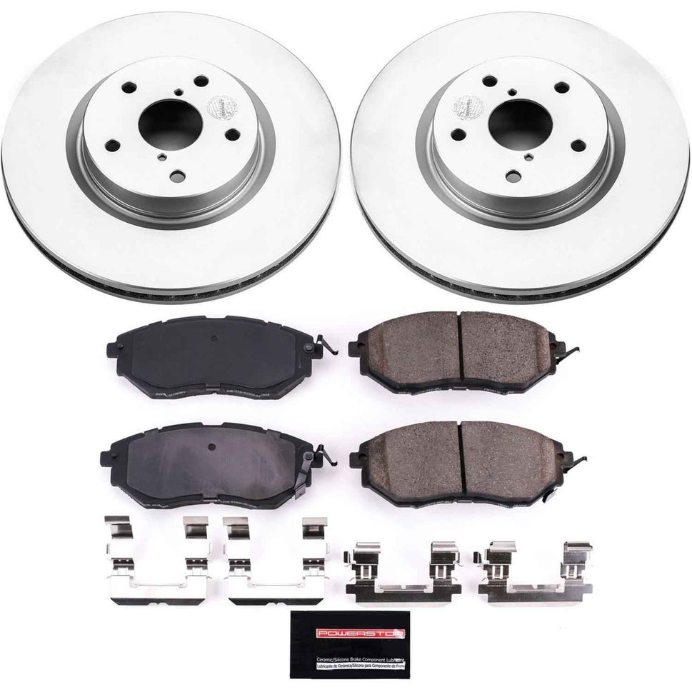 PowerStop Z17 Evolution Plus GEOMET Coated Brake Kits CRK4603