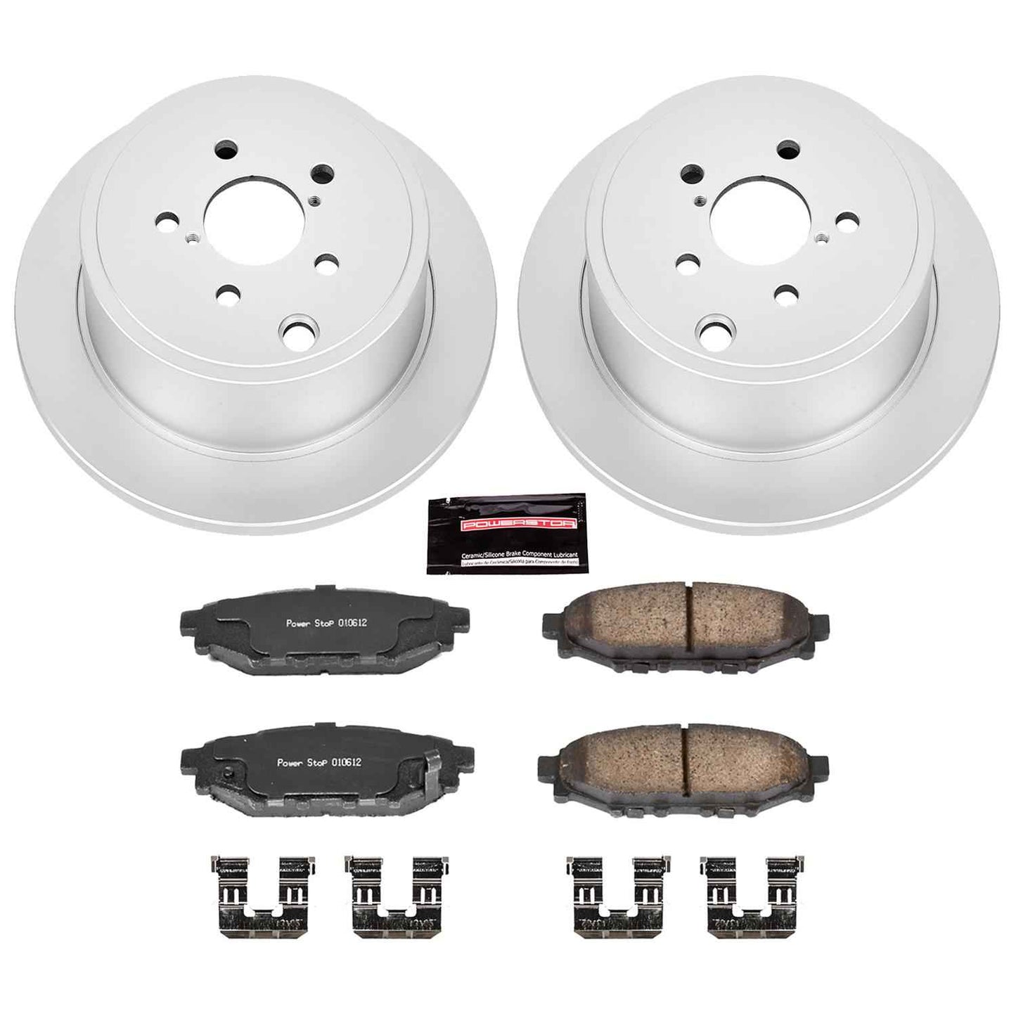 PowerStop Z17 Evolution Plus GEOMET Coated Brake Kits CRK4631