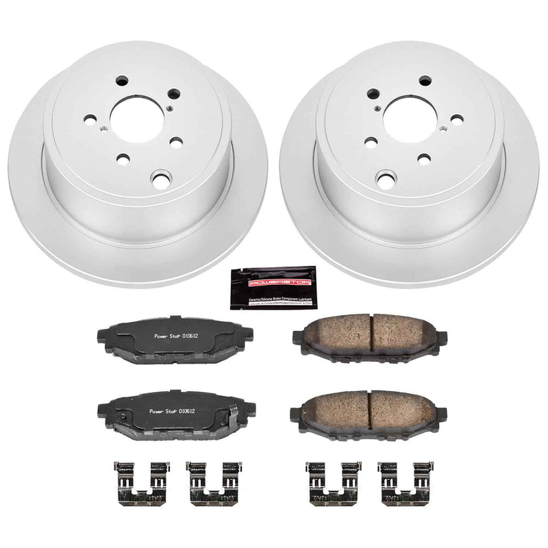 PowerStop Z17 Evolution Plus GEOMET Coated Brake Kits CRK4631 PowerStop Autoparts