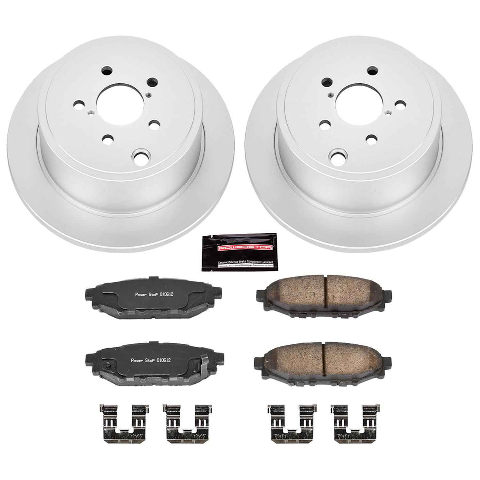 PowerStop Z17 Evolution Plus GEOMET Coated Brake Kits CRK4631