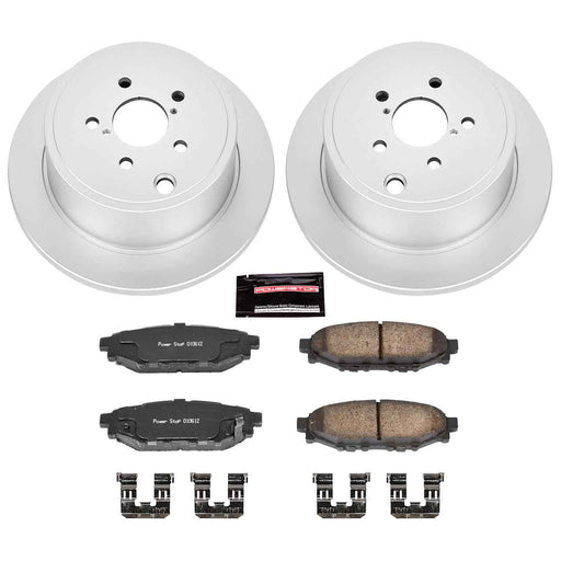 PowerStop Z17 Evolution Plus GEOMET Coated Brake Kits CRK4631 PowerStop Autoparts