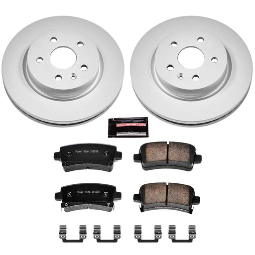 PowerStop Z17 Evolution Plus GEOMET Coated Brake Kits CRK5547 PowerStop Autoparts
