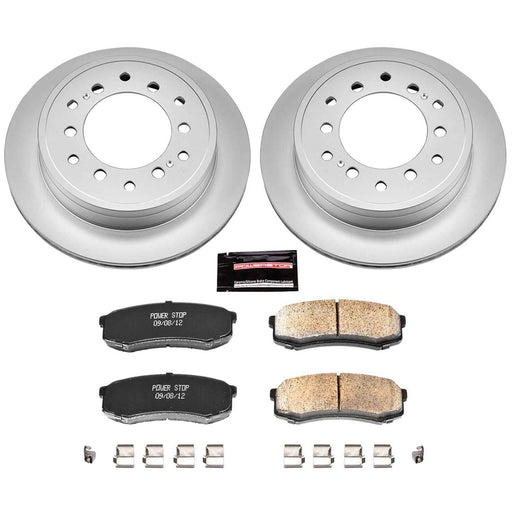 PowerStop Z17 Evolution Plus GEOMET Coated Brake Kits for 2010-2024 4RUNNER, 2010-2014 FJ CRUISER, 2010-2023 GX460 - CRK5875 PowerStop Autoparts