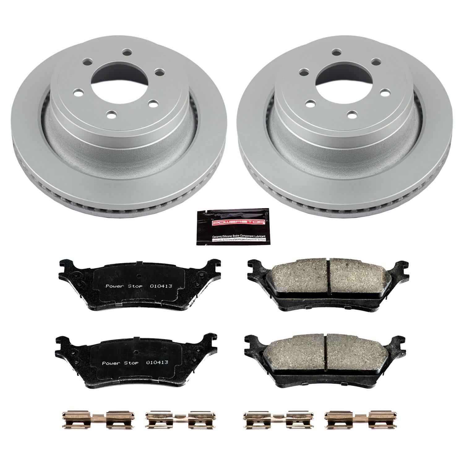 PowerStop Z17 Evolution Plus GEOMET Coated Brake Kits for 2012-2018 F-150 - CRK6271