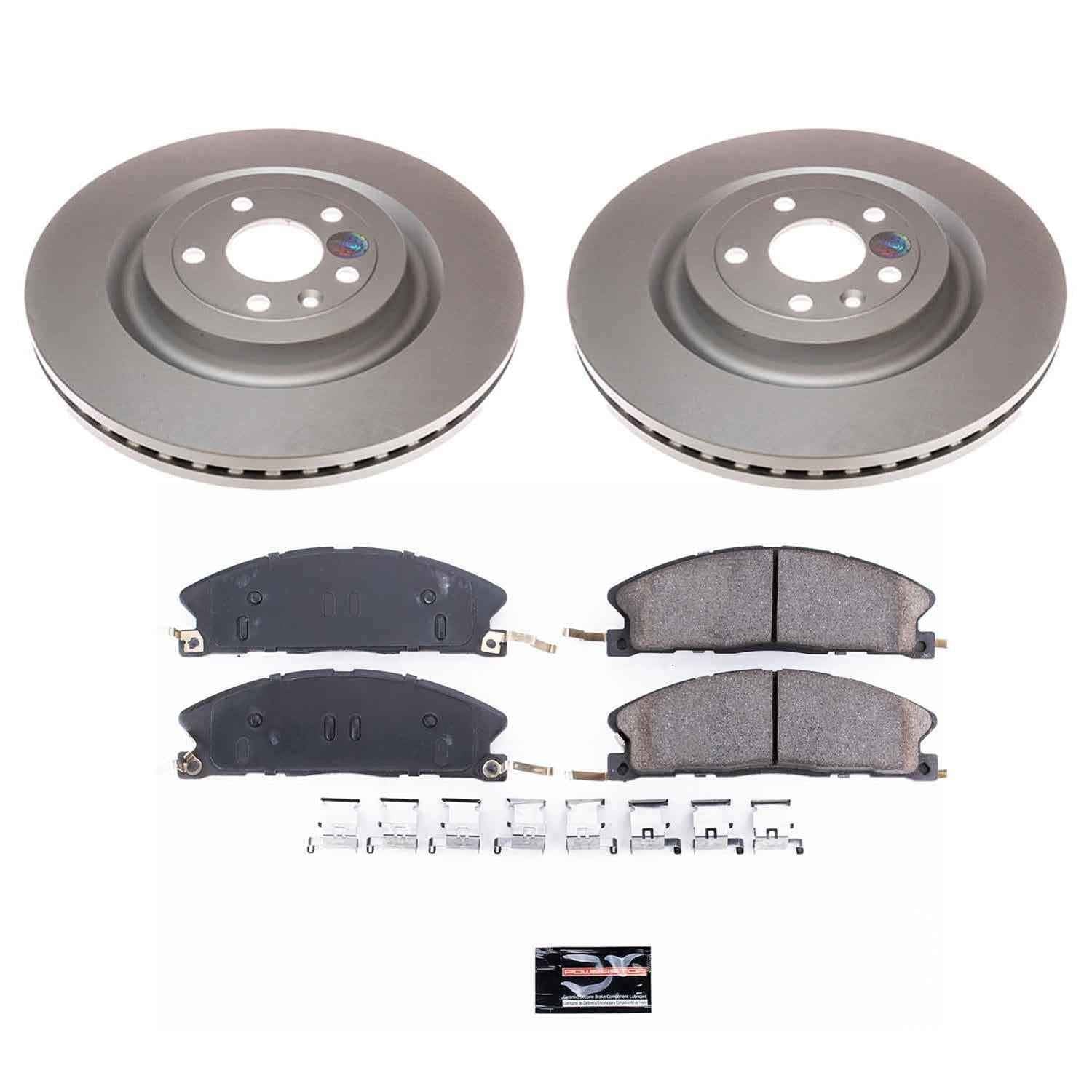 PowerStop Z17 Evolution Plus GEOMET Coated Brake Kits CRK6374