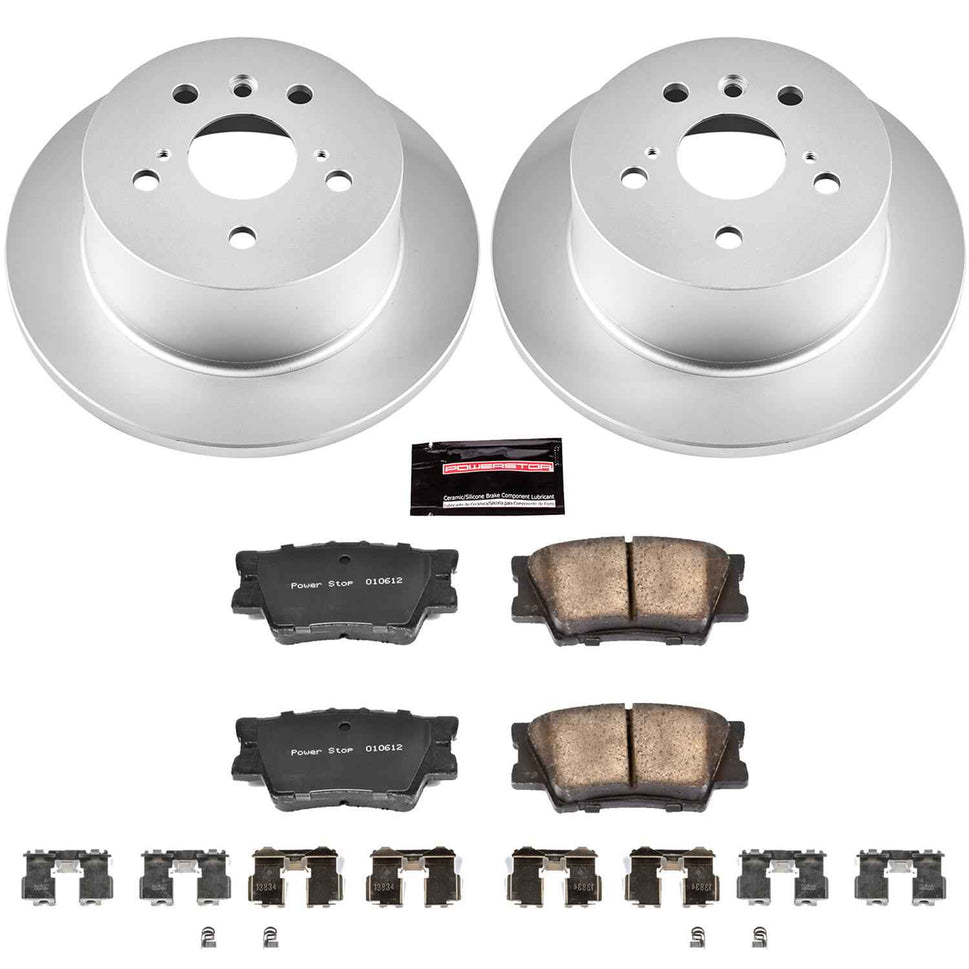 PowerStop Z17 Evolution Plus GEOMET Coated Brake Kits CRK6520