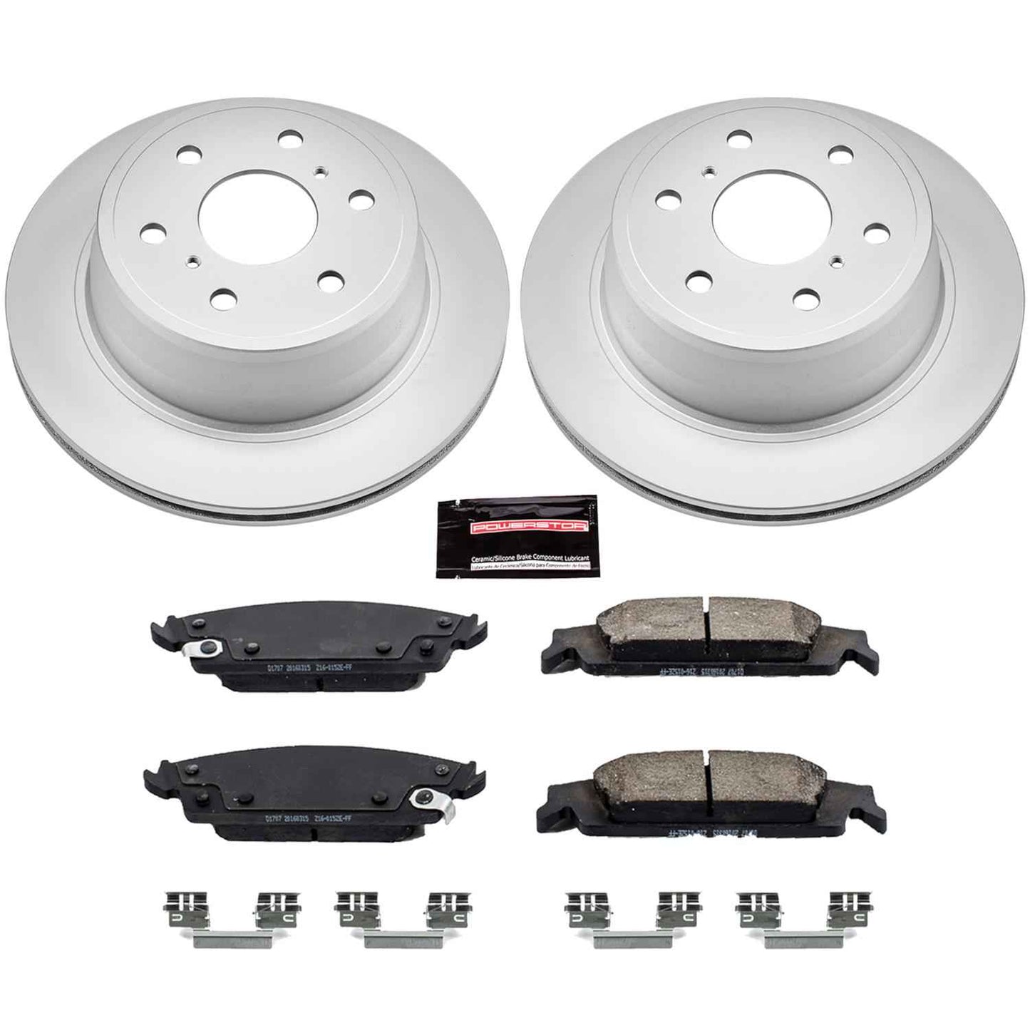 PowerStop Z17 Evolution Plus GEOMET Coated Brake Kits CRK6562