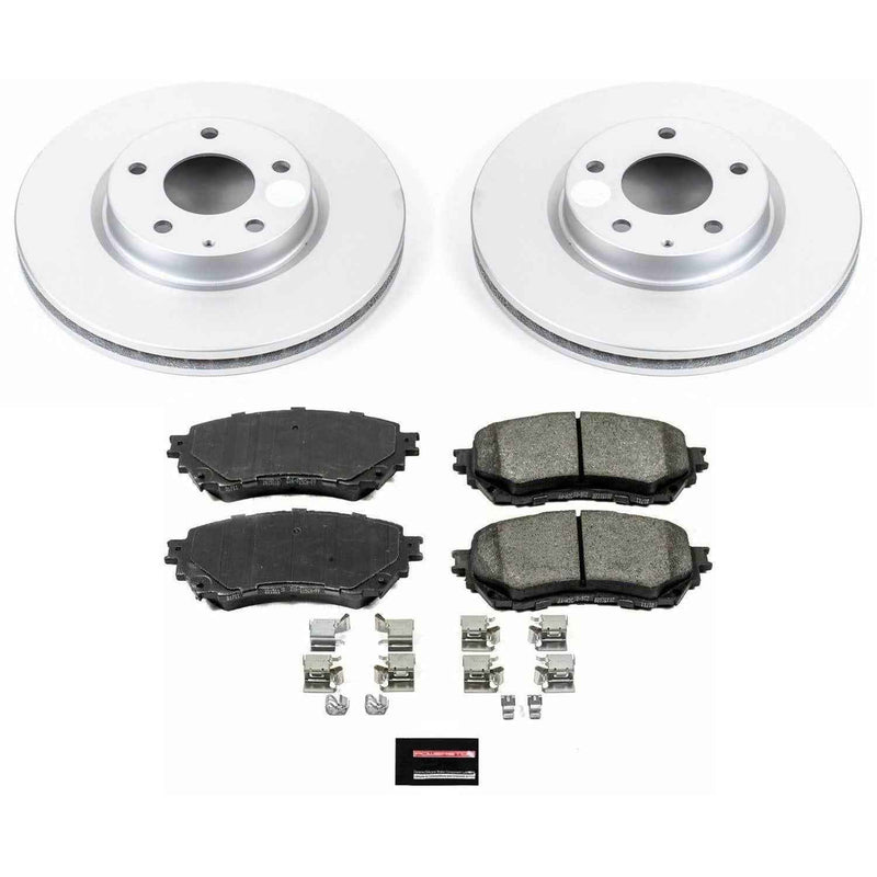 PowerStop Z17 Evolution Plus GEOMET Coated Brake Kits for 2014-2018 6 - CRK6968 PowerStop Autoparts