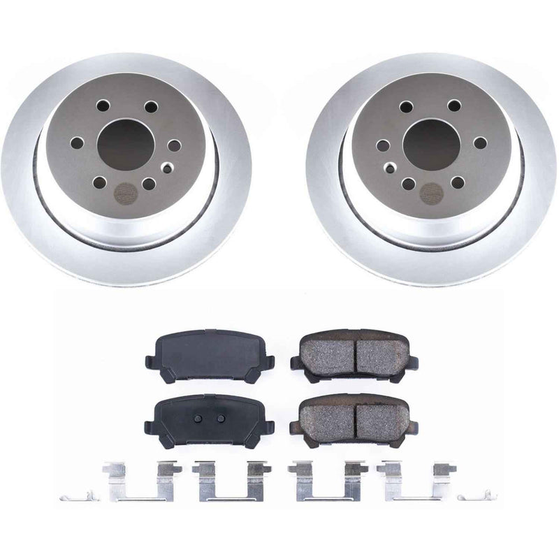 PowerStop Z17 Evolution Plus GEOMET Coated Brake Kits for 2015-2020 CANYON, COLORADO - CRK7127 PowerStop Autoparts