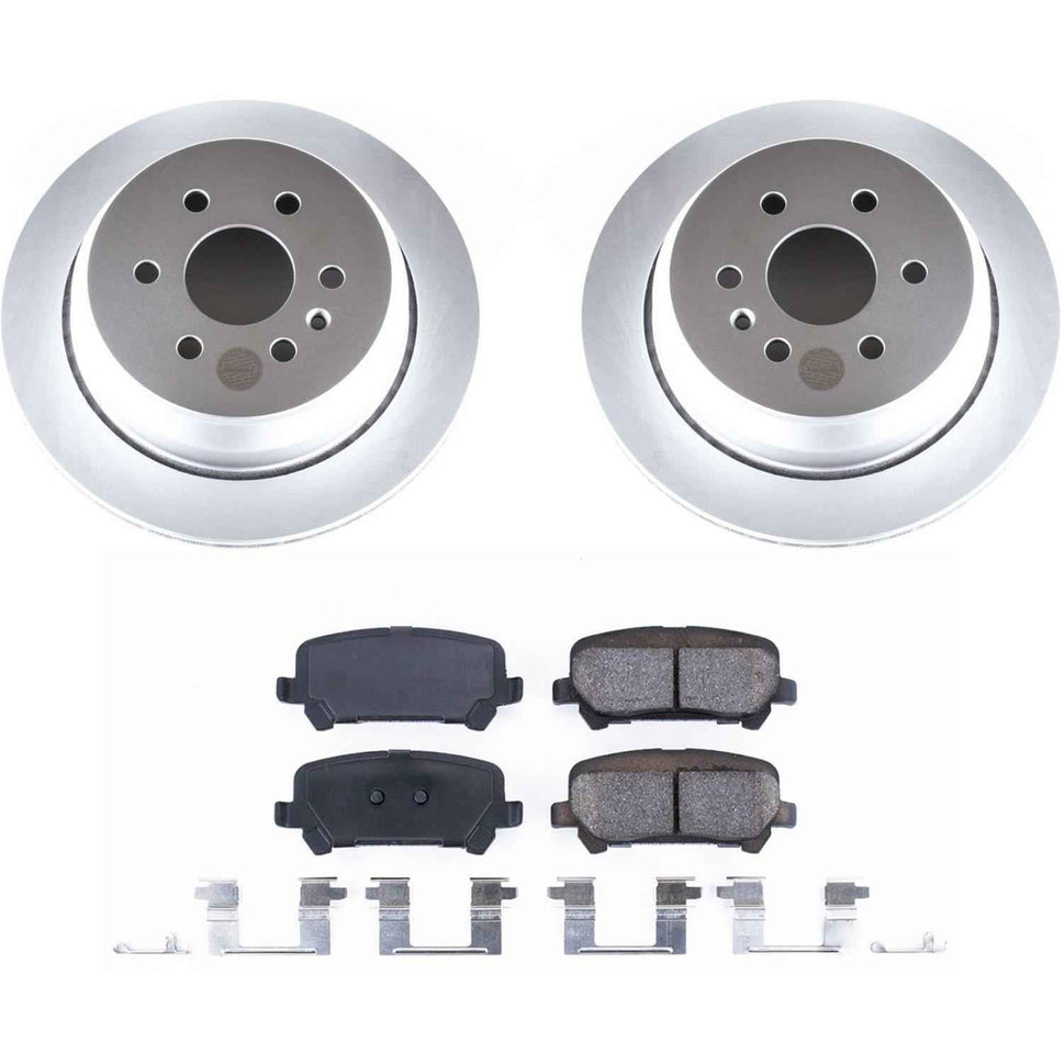 PowerStop Z17 Evolution Plus GEOMET Coated Brake Kits for 2015-2020 CANYON, COLORADO - CRK7127