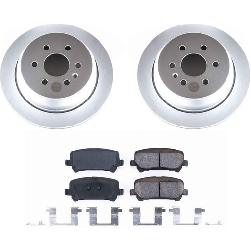 PowerStop Z17 Evolution Plus GEOMET Coated Brake Kits for 2015-2020 CANYON, COLORADO - CRK7127 PowerStop Autoparts