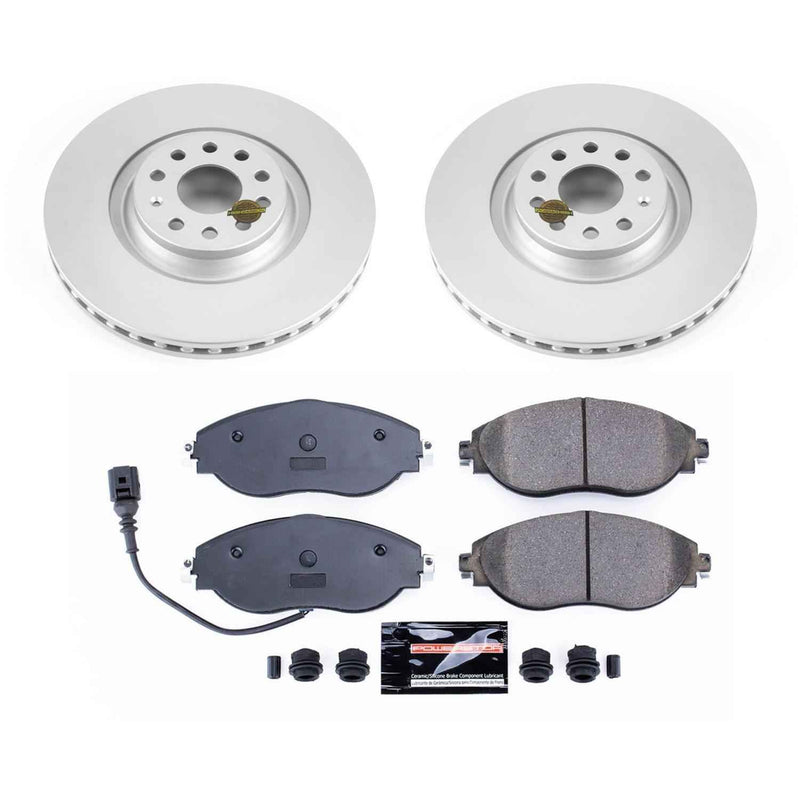 PowerStop Z23 Evolution Sport GEOMET Coated Brake Kits CRK7175 PowerStop Autoparts
