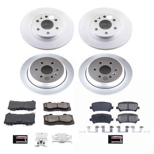 PowerStop Z17 Evolution Plus GEOMET Coated Brake Kits for 2015-2020 CANYON, COLORADO - CRK7228 PowerStop Autoparts