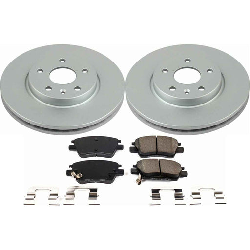 PowerStop Z17 Evolution Plus GEOMET Coated Brake Kits CRK7399 PowerStop Autoparts