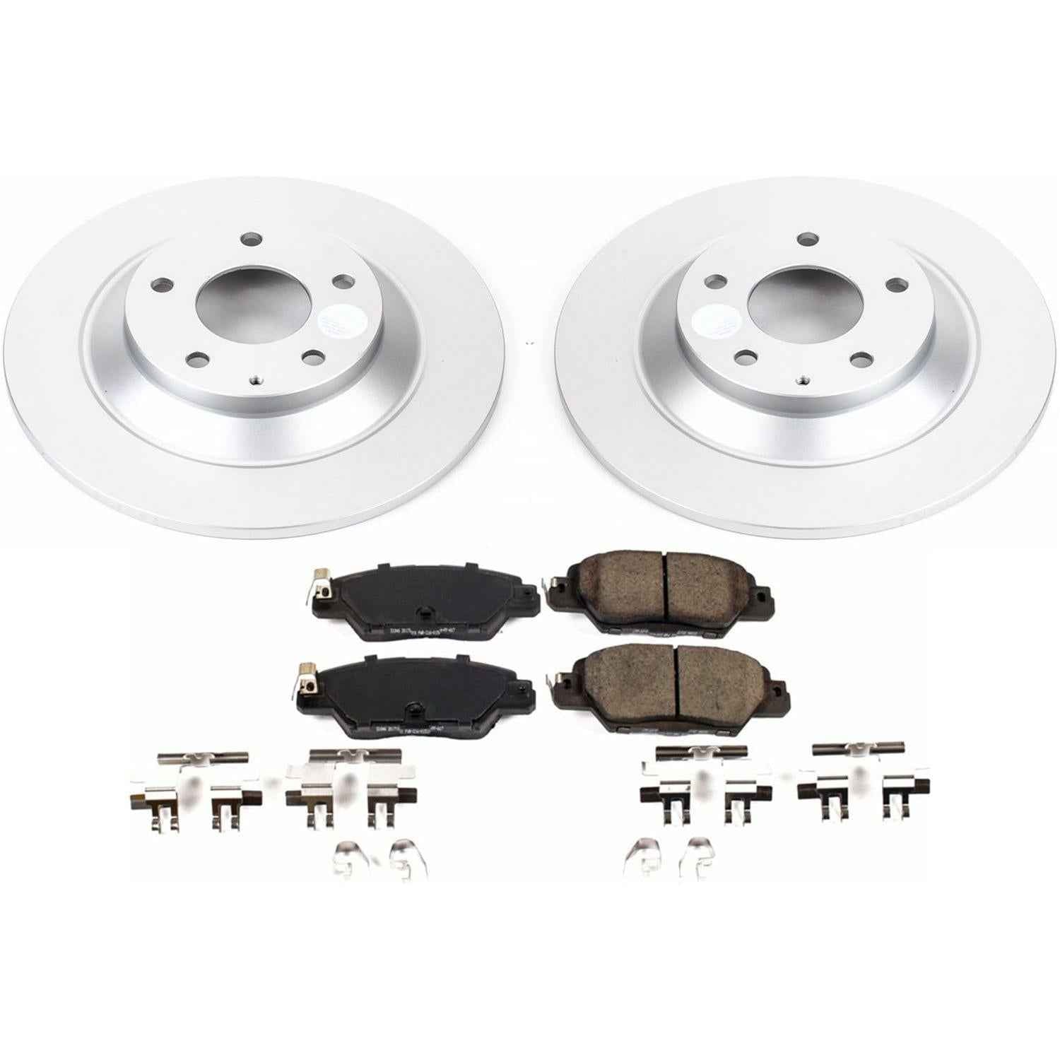 PowerStop Z17 Evolution Plus GEOMET Coated Brake Kits for 2016-2024 CX-5 - CRK7516