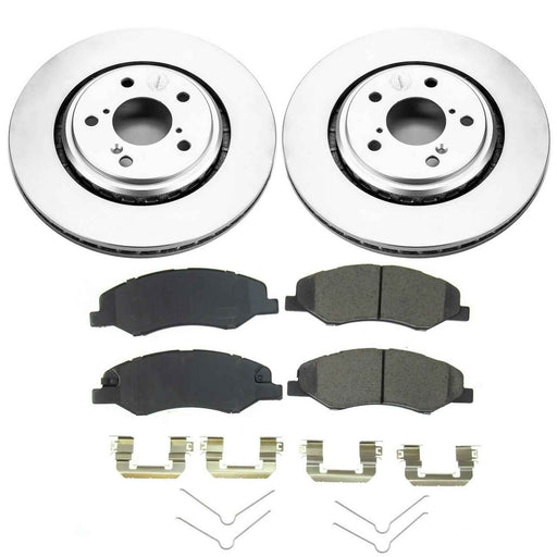 PowerStop Z17 Evolution Plus GEOMET Coated Brake Kits for 2018-2025 ODYSSEY - CRK7670 PowerStop Autoparts