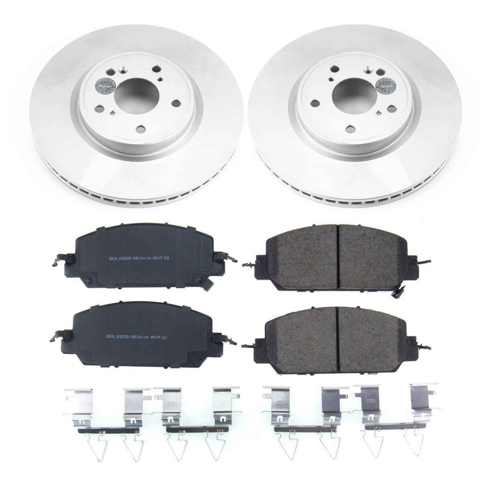 PowerStop Z17 Evolution Plus GEOMET Coated Brake Kits for 2017-2025 CR-V - CRK7872