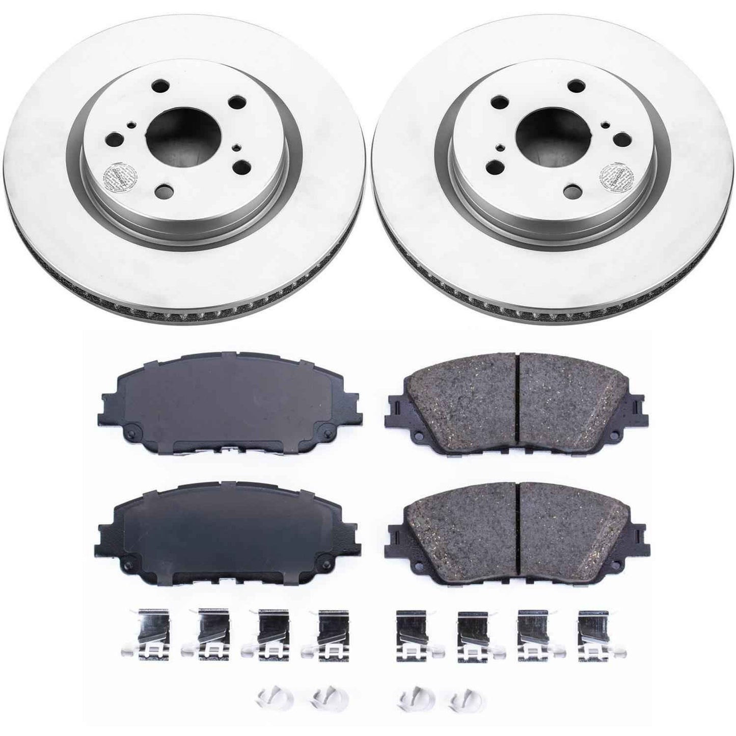 PowerStop Z17 Evolution Plus GEOMET Coated Brake Kits CRK7895