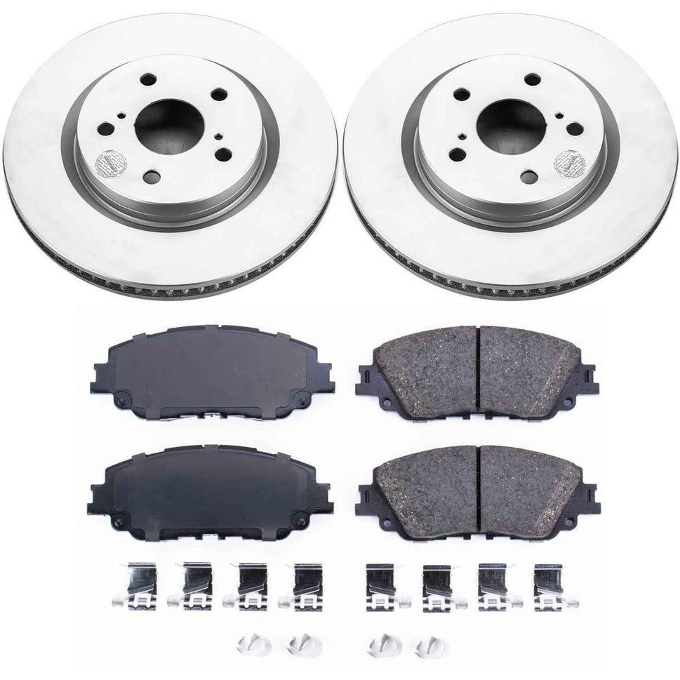 PowerStop Z17 Evolution Plus GEOMET Coated Brake Kits CRK7895
