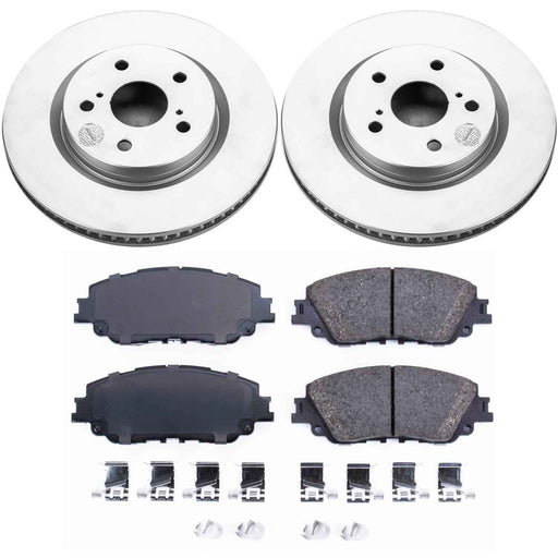 PowerStop Z17 Evolution Plus GEOMET Coated Brake Kits CRK7895 PowerStop Autoparts
