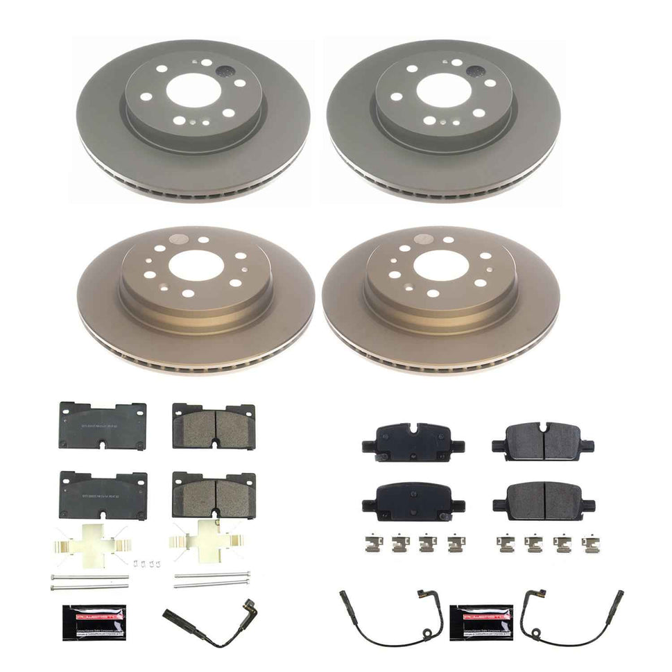 PowerStop Z17 Evolution Plus GEOMET Coated Brake Kits CRK8171