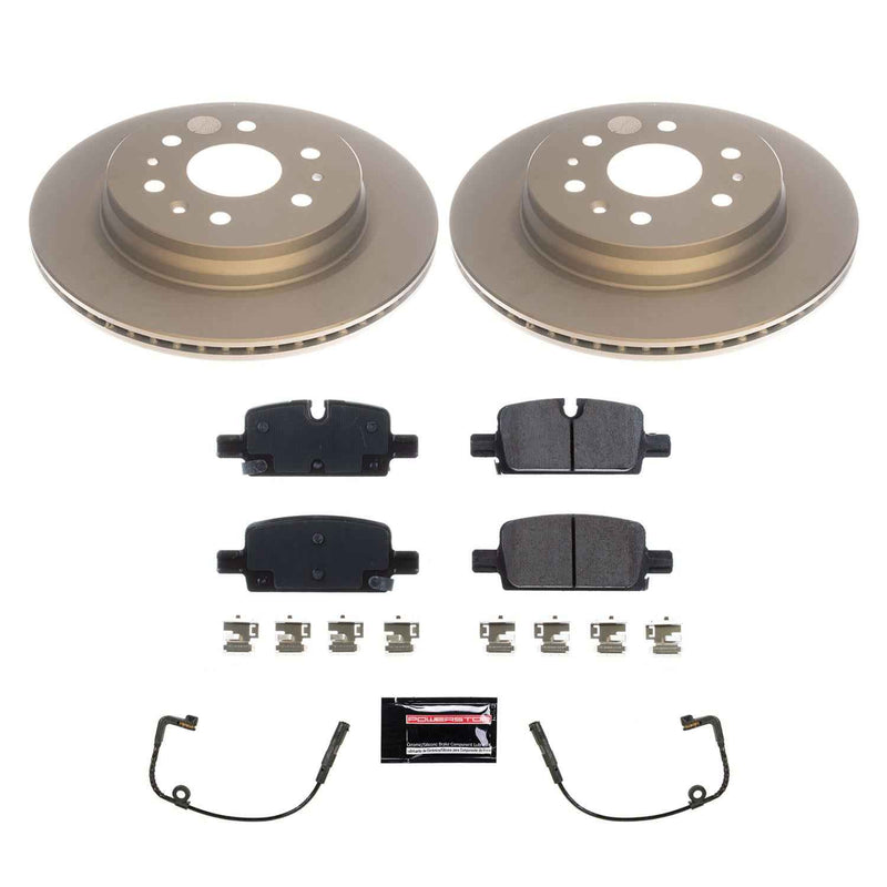 PowerStop Z17 Evolution Plus GEOMET Coated Brake Kits CRK8173 PowerStop Autoparts