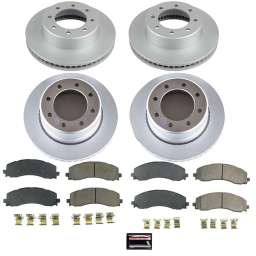 PowerStop Z23 Evolution Sport GEOMET Coated Brake Kits for 2019-2024 2500 - CRK8640 PowerStop Autoparts