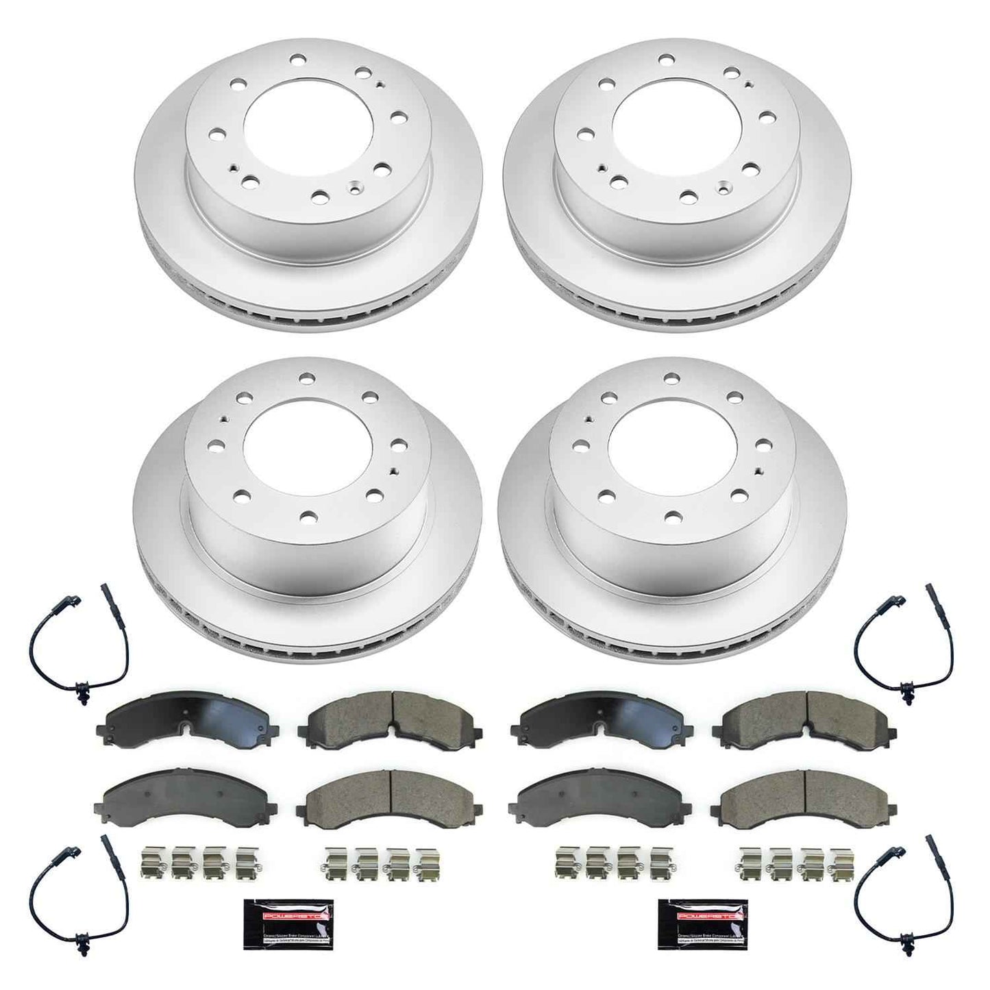 PowerStop Z17 Evolution Plus GEOMET Coated Brake Kits CRK8732