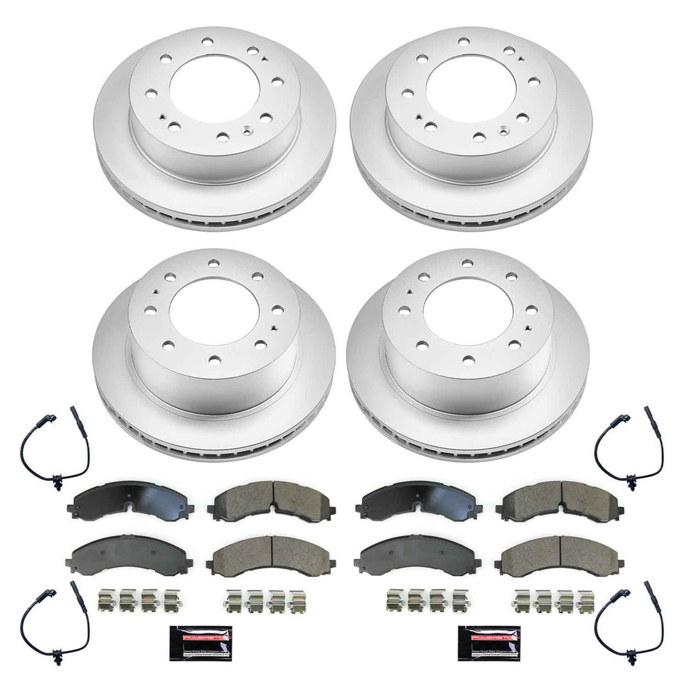 PowerStop Z17 Evolution Plus GEOMET Coated Brake Kits CRK8732