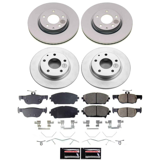 PowerStop Z17 Evolution Plus GEOMET Coated Brake Kits for 2019-2024 3 - CRK8813 PowerStop Autoparts