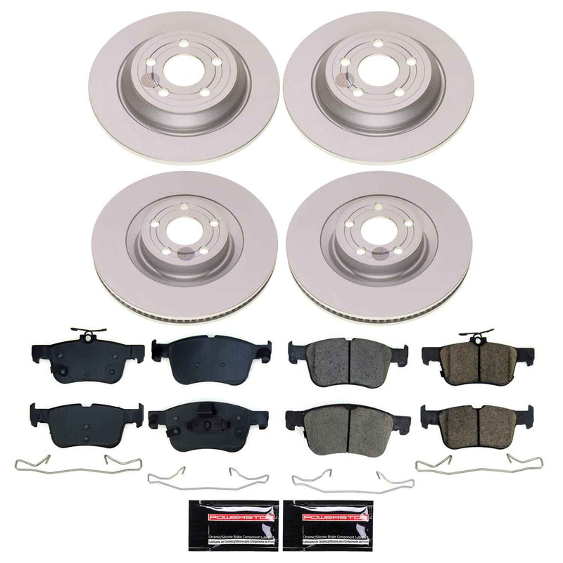 PowerStop Z17 Evolution Plus GEOMET Coated Brake Kits for 2023 BRONCO SPORT, 2022-2024 MAVERICK - CRK8940 PowerStop Autoparts