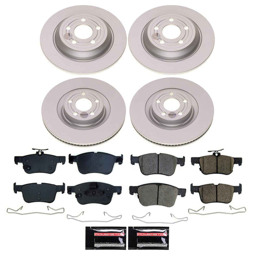 PowerStop Z17 Evolution Plus GEOMET Coated Brake Kits for 2023 BRONCO SPORT, 2022-2024 MAVERICK - CRK8940 PowerStop Autoparts
