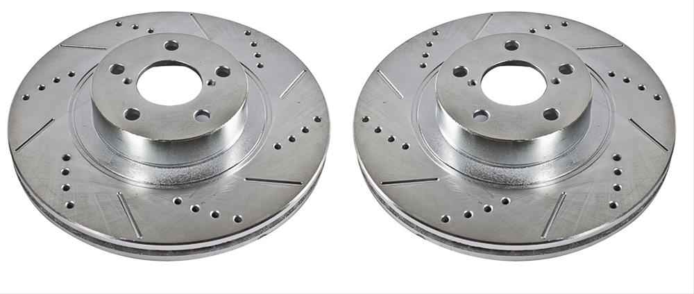 PowerStop Evolution Drilled and Slotted Rotors JBR-1165XPR