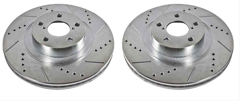 PowerStop Evolution Drilled and Slotted Rotors JBR-1165XPR PowerStop Autoparts