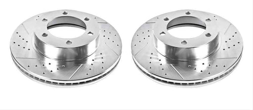 PowerStop Evolution Drilled and Slotted Rotors for 2001-2007 SEQUOIA, 2000-2006 TUNDRA - JBR-935XPR PowerStop Autoparts